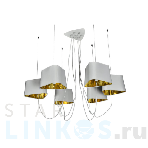 Купить Подвесная люстра Loft IT Nuage Loft1163-6WH за 29 950 руб. в Туле Купить с доставкой Подвесная люстра Loft IT Nuage Loft1163-6WH в Туле