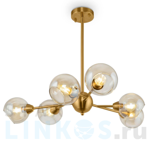 Купить Подвесная люстра Freya Sherry FR5121PL-06G за 17 590 руб. в Туле Купить с доставкой Подвесная люстра Freya Sherry FR5121PL-06G в Туле