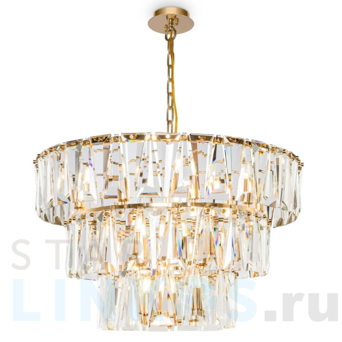 Купить Подвесная люстра Maytoni Puntes MOD043PL-18G за 117 900 руб. в Туле Купить с доставкой Подвесная люстра Maytoni Puntes MOD043PL-18G в Туле