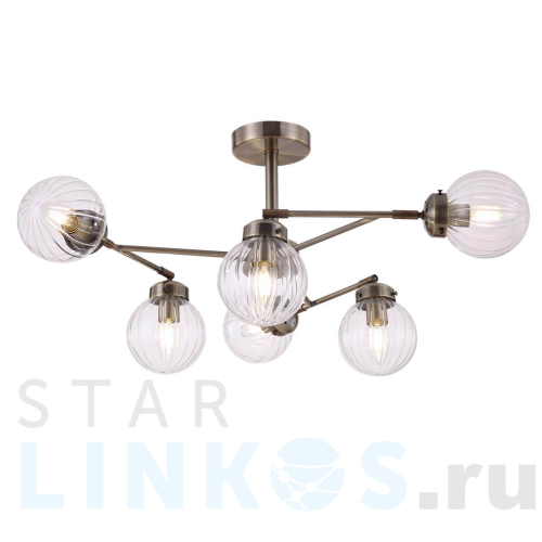 Купить Потолочная люстра Freya Daisy FR5041PL-06BS за 12 990 руб. в Туле Купить с доставкой Потолочная люстра Freya Daisy FR5041PL-06BS в Туле