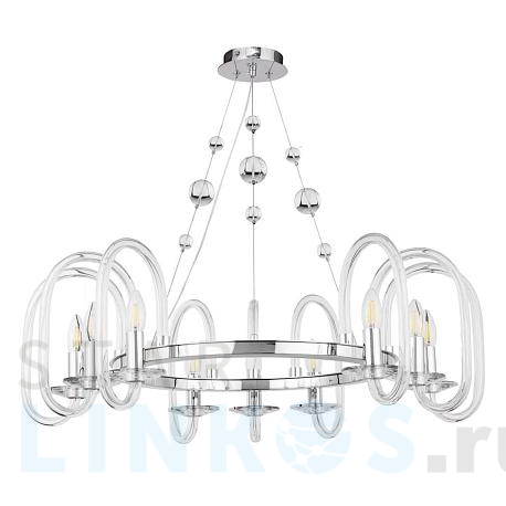 Купить Подвесная люстра Maytoni Taro MOD026PL-09CH за 37 962 руб. в Туле фото 2 Купить с доставкой Подвесная люстра Maytoni Taro MOD026PL-09CH в Туле фото 2