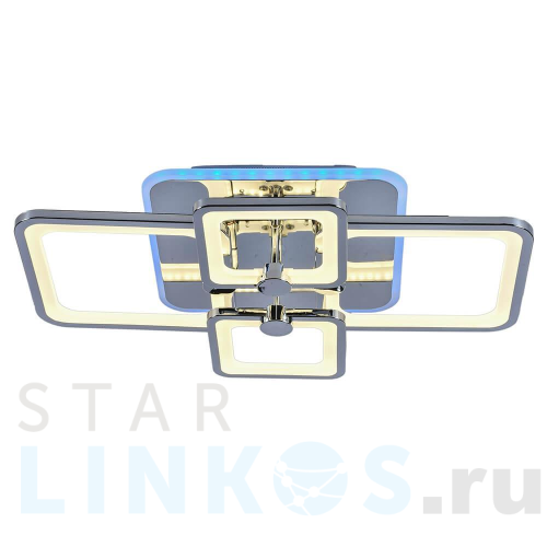 Купить Потолочная светодиодная люстра Profit Light 8083/4 CHR за 6 120 руб. в Туле Купить с доставкой Потолочная светодиодная люстра Profit Light 8083/4 CHR в Туле