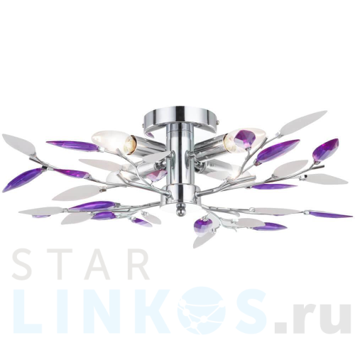 Купить Потолочная люстра Globo Giuletta 63167-4 за 13 520 руб. в Туле Купить с доставкой Потолочная люстра Globo Giuletta 63167-4 в Туле