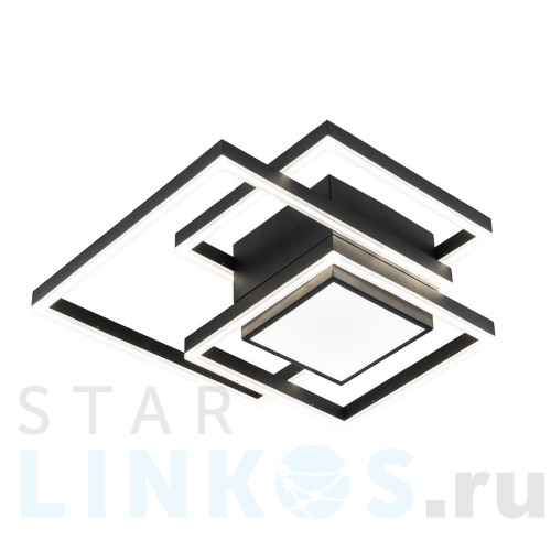 Купить Потолочная светодиодная люстра Escada Twins 10242/4LED Black за 19 500 руб. в Туле Купить с доставкой Потолочная светодиодная люстра Escada Twins 10242/4LED Black в Туле