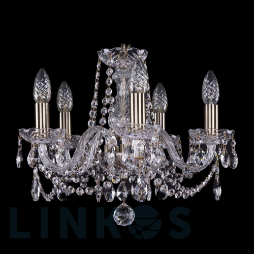 Купить Подвесная люстра Bohemia Ivele 1402/5/141 Pa за 20 993 руб. в Туле Купить с доставкой Подвесная люстра Bohemia Ivele 1402/5/141 Pa в Туле