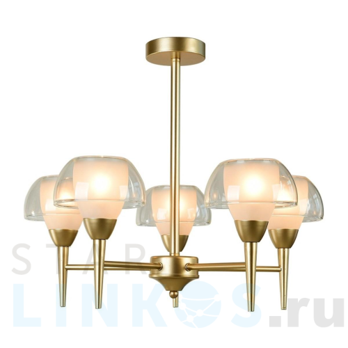 Купить Потолочная люстра MyFar Silvia MR1300-5P за 17 895 руб. в Туле Купить с доставкой Потолочная люстра MyFar Silvia MR1300-5P в Туле