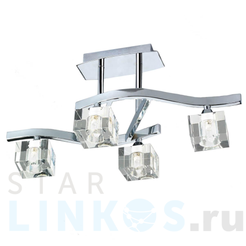 Купить Потолочная люстра Mantra Cuadrax 0967 за 36 991 руб. в Туле Купить с доставкой Потолочная люстра Mantra Cuadrax 0967 в Туле