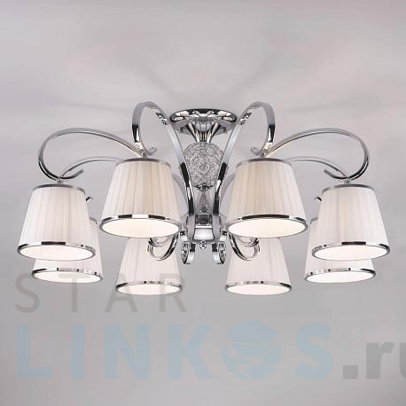 Купить Потолочная люстра Eurosvet 60088/8 хром за 25 700 руб. в Туле фото 2 Купить с доставкой Потолочная люстра Eurosvet 60088/8 хром в Туле фото 2