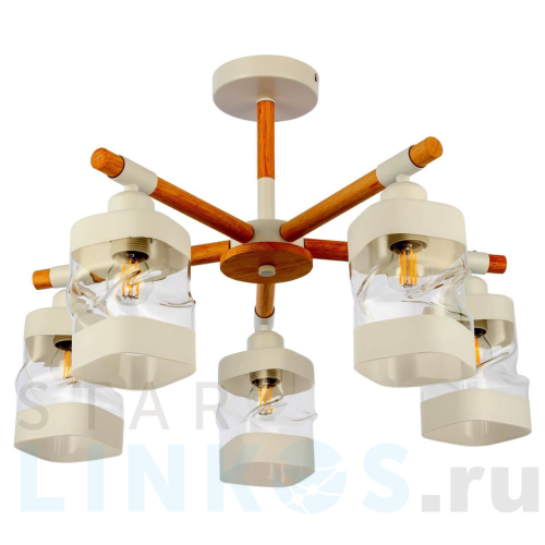 Купить с доставкой Потолочная люстра Evoluce Abiritto SLE114502-05 в Туле