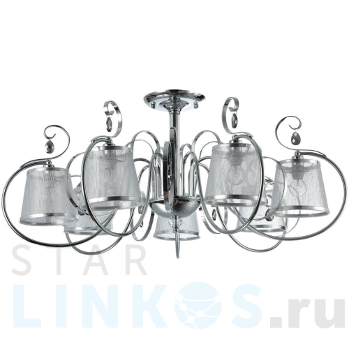 Купить Потолочная люстра Freya Simone FR2020-CL-07-CH за 29 990 руб. в Туле Купить с доставкой Потолочная люстра Freya Simone FR2020-CL-07-CH в Туле