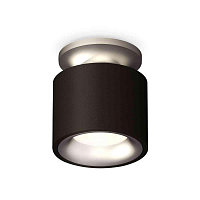 Купить Комплект накладного светильника Ambrella light Techno Spot XS7511101 SBK/MCH черный песок/хром матовый (N7928, C7511, N7013) в Туле