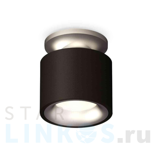 Купить с доставкой Комплект накладного светильника Ambrella light Techno Spot XS7511101 SBK/MCH черный песок/хром матовый (N7928, C7511, N7013) в Туле