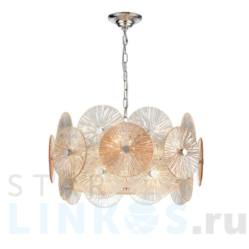 Купить Подвесная люстра Vele Luce Sirena VL3203P08 за 46 950 руб. в Туле Купить с доставкой Подвесная люстра Vele Luce Sirena VL3203P08 в Туле