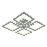 Купить Потолочная светодиодная люстра Profit Light 8041/4 CHR в Туле