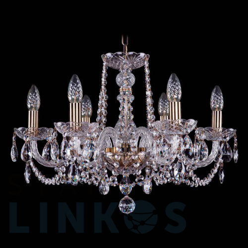 Купить Подвесная люстра Bohemia Ivele 1402/6/195 Pa за 28 103 руб. в Туле Купить с доставкой Подвесная люстра Bohemia Ivele 1402/6/195 Pa в Туле