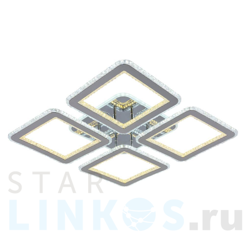 Купить Потолочная светодиодная люстра Profit Light 8041/4 CHR за 6 613 руб. в Туле Купить с доставкой Потолочная светодиодная люстра Profit Light 8041/4 CHR в Туле