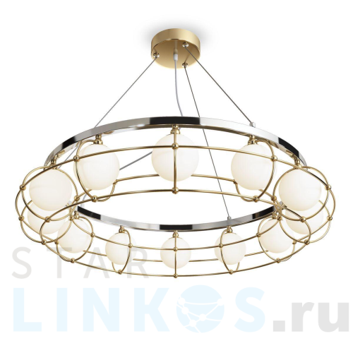 Купить Подвесная люстра Maytoni Carcass MOD312PL-12GCH за 73 616 руб. в Туле Купить с доставкой Подвесная люстра Maytoni Carcass MOD312PL-12GCH в Туле