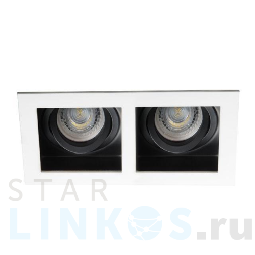 Купить Точечный светильник Kanlux ARET 2XMR16-W 26723 за 1 644 руб. в Туле Купить с доставкой Точечный светильник Kanlux ARET 2XMR16-W 26723 в Туле