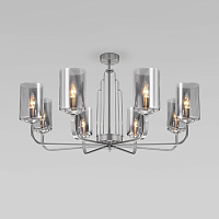 Купить Потолочная люстра Eurosvet Defi 60138/8 сатин-никель в Туле