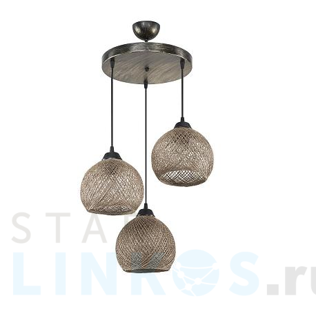 Купить Подвесная люстра Toplight Lizbeth TL1612R-03DB за 6 650 руб. в Туле фото 2 Купить с доставкой Подвесная люстра Toplight Lizbeth TL1612R-03DB в Туле фото 2