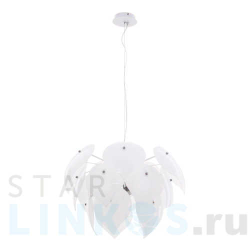 Купить Подвесная люстра Arte Lamp Palmer A5695SP-5WH за 13 990 руб. в Туле Купить с доставкой Подвесная люстра Arte Lamp Palmer A5695SP-5WH в Туле