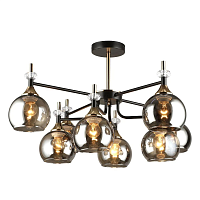 Купить Потолочная люстра IMEX MD.4890-8-S COFFEE+FGD в Туле