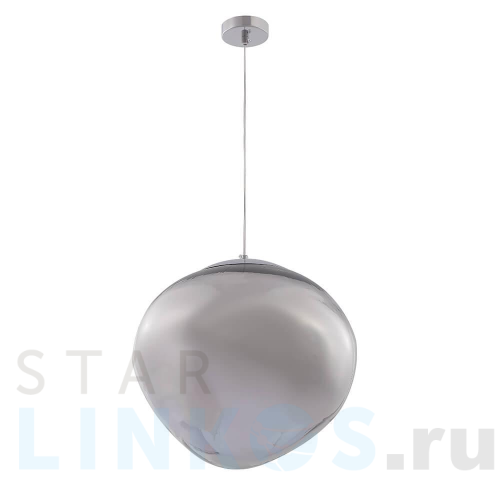 Купить Подвесной светильник Crystal Lux Malaga SP1 D360 Chrome за 11 900 руб. в Туле Купить с доставкой Подвесной светильник Crystal Lux Malaga SP1 D360 Chrome в Туле