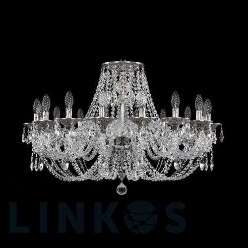 Купить Подвесная люстра Bohemia Ivele 16106/16/300 NB за 232 042 руб. в Туле Купить с доставкой Подвесная люстра Bohemia Ivele 16106/16/300 NB в Туле