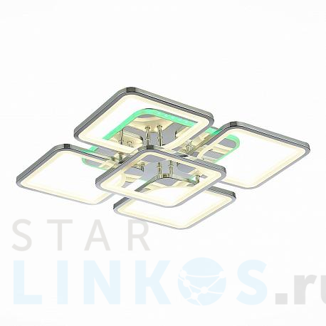 Купить Потолочная светодиодная люстра Evoled Valiano SLE500412-05RGB за 12 230 руб. в Туле фото 2 Купить с доставкой Потолочная светодиодная люстра Evoled Valiano SLE500412-05RGB в Туле фото 2