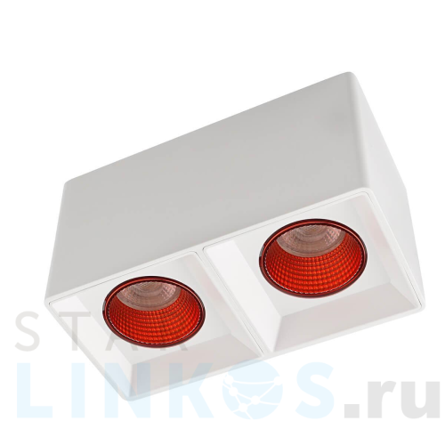 Купить Накладной светильник Denkirs DK3085-WH+RD за 3 070 руб. в Туле Купить с доставкой Накладной светильник Denkirs DK3085-WH+RD в Туле