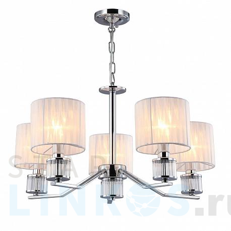 Купить Подвесная люстра Omnilux Grandate OML-66403-05 за 12 650 руб. в Туле фото 2 Купить с доставкой Подвесная люстра Omnilux Grandate OML-66403-05 в Туле фото 2