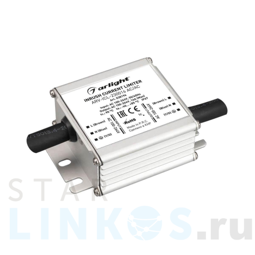 Купить с доставкой Ограничитель пускового тока Arlight ARV-ICL-230016 AC/AC 100-264V IP67 16A 038196 в Туле