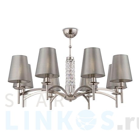 Купить Потолочная люстра Maytoni Krona MOD076PL-08N за 29 290 руб. в Туле фото 2 Купить с доставкой Потолочная люстра Maytoni Krona MOD076PL-08N в Туле фото 2