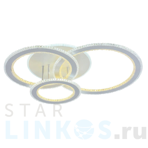 Купить Потолочная светодиодная люстра Profit Light 8040/3 WHT за 5 525 руб. в Туле Купить с доставкой Потолочная светодиодная люстра Profit Light 8040/3 WHT в Туле