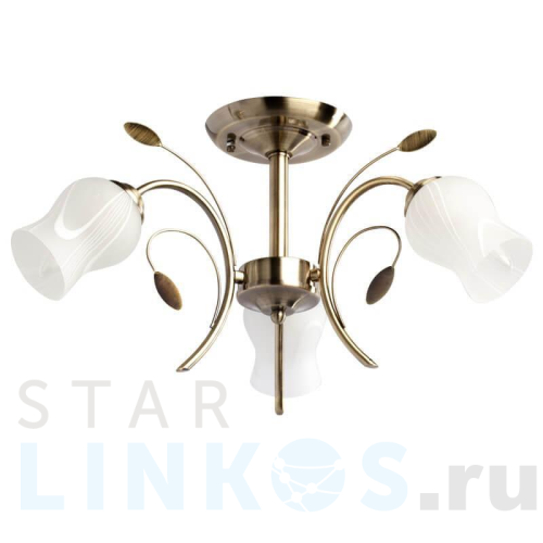 Купить Потолочная люстра MW-Light Флора 256018103 за 7 910 руб. в Туле Купить с доставкой Потолочная люстра MW-Light Флора 256018103 в Туле