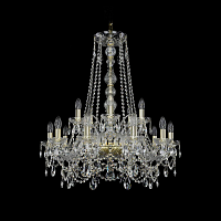 Купить Подвесная люстра Bohemia Ivele 1411/10+5/240/h-84 G в Туле