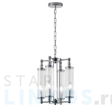 Купить Подвесная люстра Crystal Lux TOMAS SP4 CHROME за 25 700 руб. в Туле фото 2 Купить с доставкой Подвесная люстра Crystal Lux TOMAS SP4 CHROME в Туле фото 2