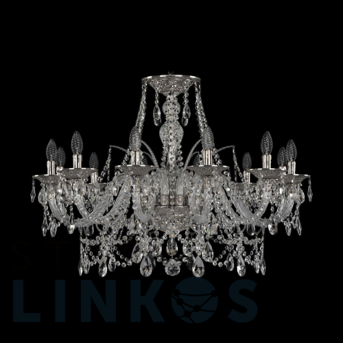 Купить Подвесная люстра Bohemia Ivele 16111/12/300 Ni за 192 089 руб. в Туле Купить с доставкой Подвесная люстра Bohemia Ivele 16111/12/300 Ni в Туле