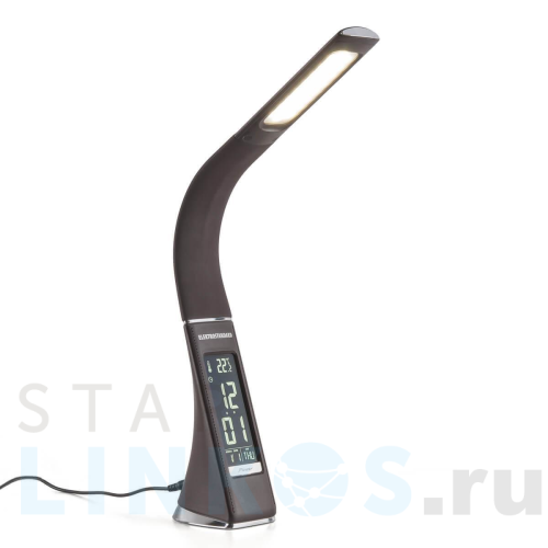 Купить с доставкой Настольная лампа Elektrostandard Elara коричневый a037504 в Туле