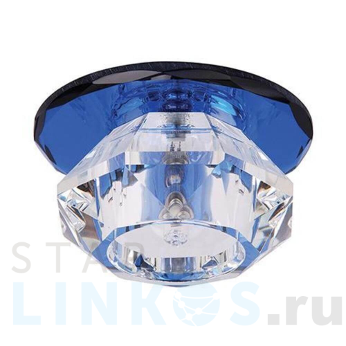 Купить с доставкой Встраиваемый светильник Horoz Nergis синий 015-002-0020 HRZ00000607 в Туле