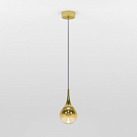 Купить Подвесной светодиодный светильник Eurosvet Adour 50256/1 LED золото в Туле