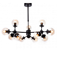 Купить Подвесная люстра Lumina Deco Zodiak LDP 160-12 BK в Туле