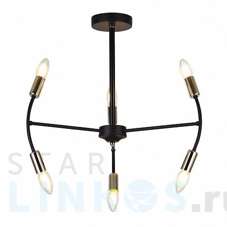 Купить Потолочная люстра Hiper Tineo H122-6 за 3 898 руб. в Туле фото 2 Купить с доставкой Потолочная люстра Hiper Tineo H122-6 в Туле фото 2