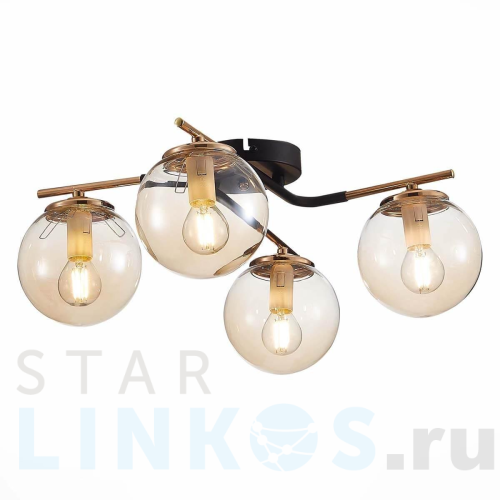 Купить Потолочная люстра Evoluce LITERNO SLE106902-04 за 6 090 руб. в Туле Купить с доставкой Потолочная люстра Evoluce LITERNO SLE106902-04 в Туле