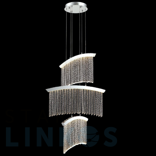 Купить Подвесная светодиодная люстра Wertmark Helma WE465.03.103 за 157 199 руб. в Туле Купить с доставкой Подвесная светодиодная люстра Wertmark Helma WE465.03.103 в Туле