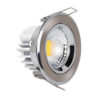 Купить Встраиваемый светодиодный светильник Horoz 5W 2700К хром 016-008-0005 HRZ00000384 в Туле