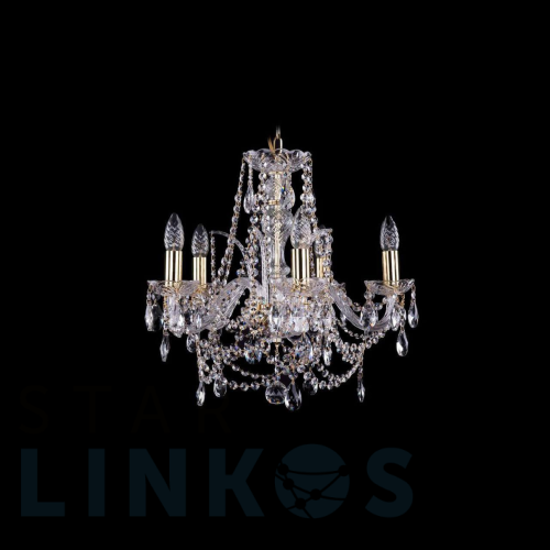 Купить Подвесная люстра Bohemia Ivele 1411/5/160 G за 27 413 руб. в Туле Купить с доставкой Подвесная люстра Bohemia Ivele 1411/5/160 G в Туле