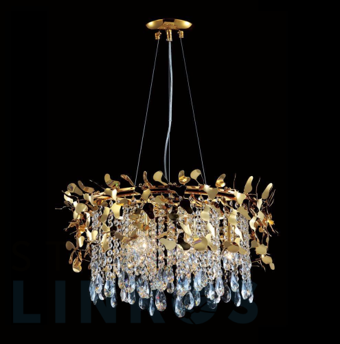 Купить Подвесная люстра Crystal Lux Romeo SP6 Gold D600 за 81 400 руб. в Туле Купить с доставкой Подвесная люстра Crystal Lux Romeo SP6 Gold D600 в Туле