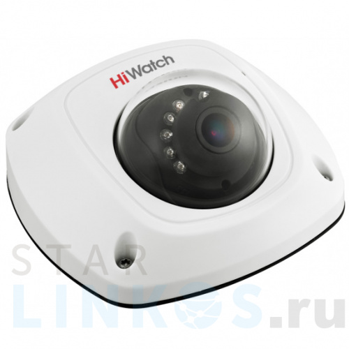 Купить с доставкой 2Мп HD-TVI мини-купольная камера HiWatch DS-T251 с ИК-подсветкой для офисов и ритейла в Туле
