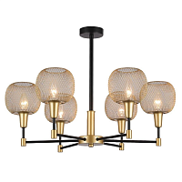 Купить Подвесная люстра Gerhort G11061/6BK+GD GD в Туле